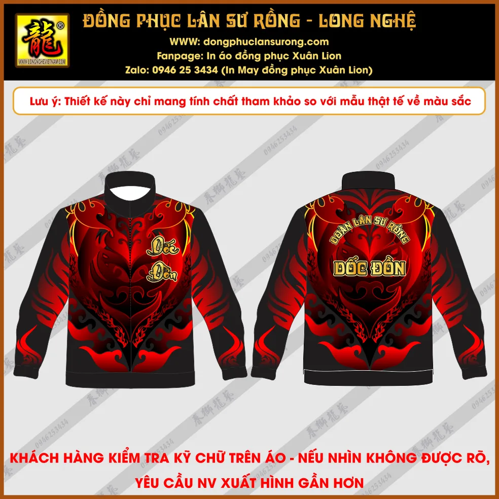 ÁO KHOÁC DỐC ĐỒN