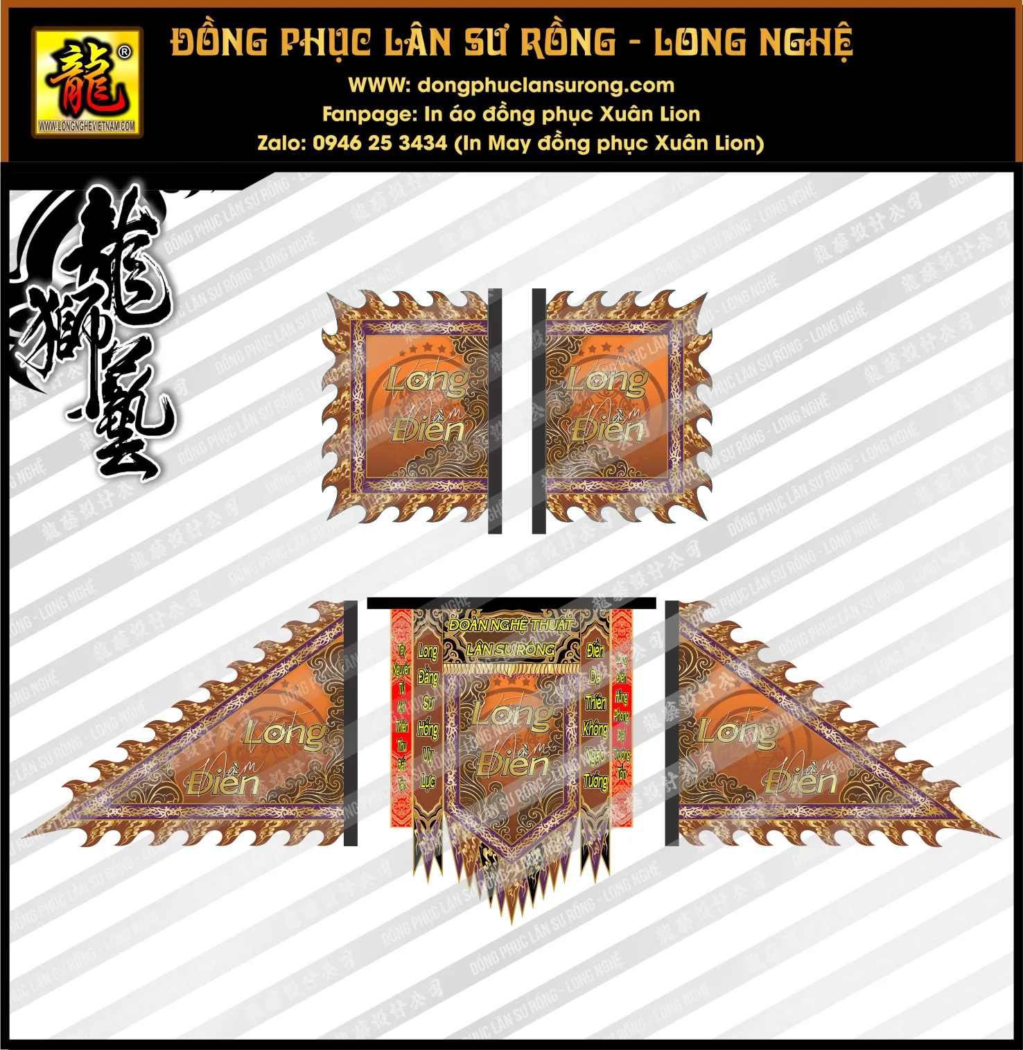 BỘ CỜ ĐOÀN LÂN LONG ĐIỀN ĐAKLAK