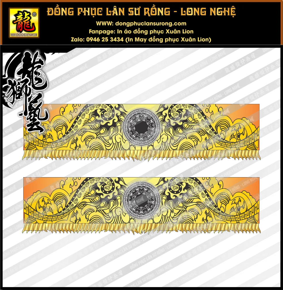 BỌC TRỐNG MÀU VÀNG