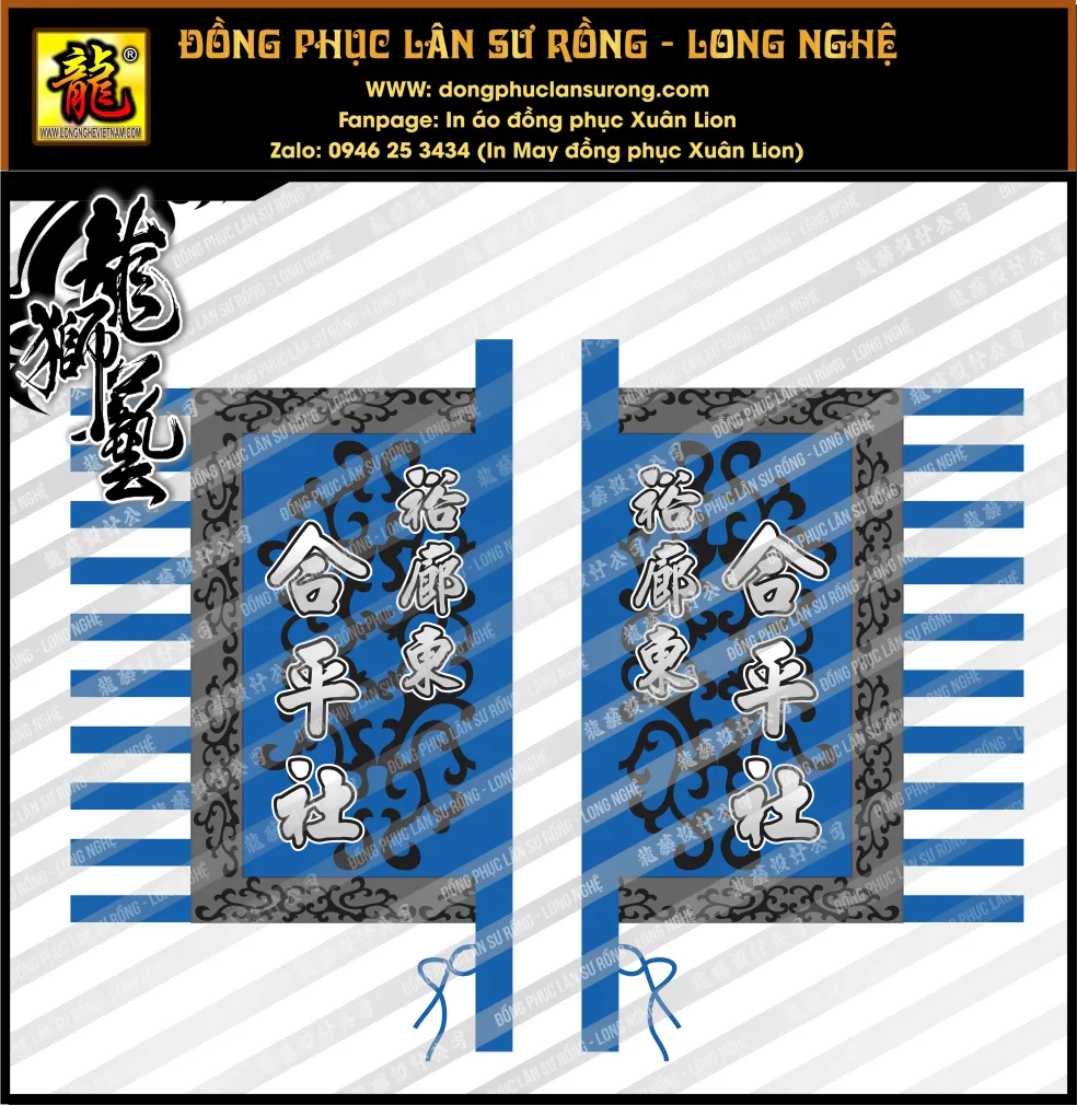 CỜ VUÔNG - CỜ THẤT TINH - CỜ MÚA LÂN 3D M4