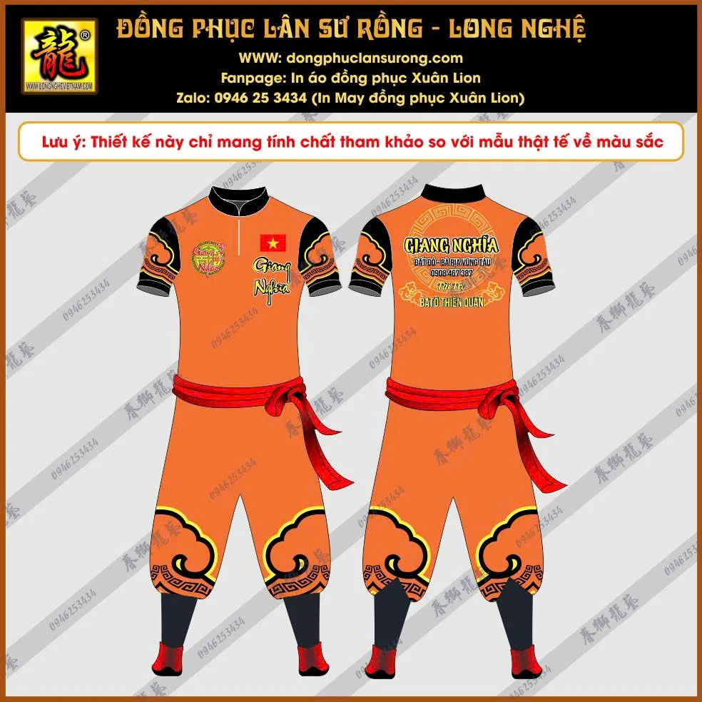 Đồng Phục Lân Sư Rồng 3
