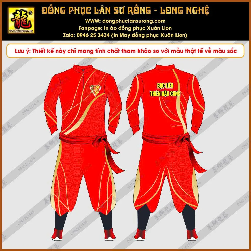 Đồng Phục Lân Sư Rồng 14