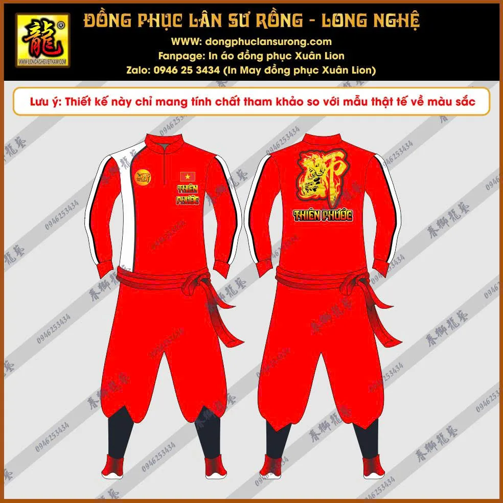 Đồng Phục Lân Sư Rồng 15