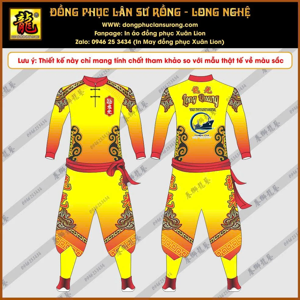 Đồng Phục Lân Sư Rồng 8