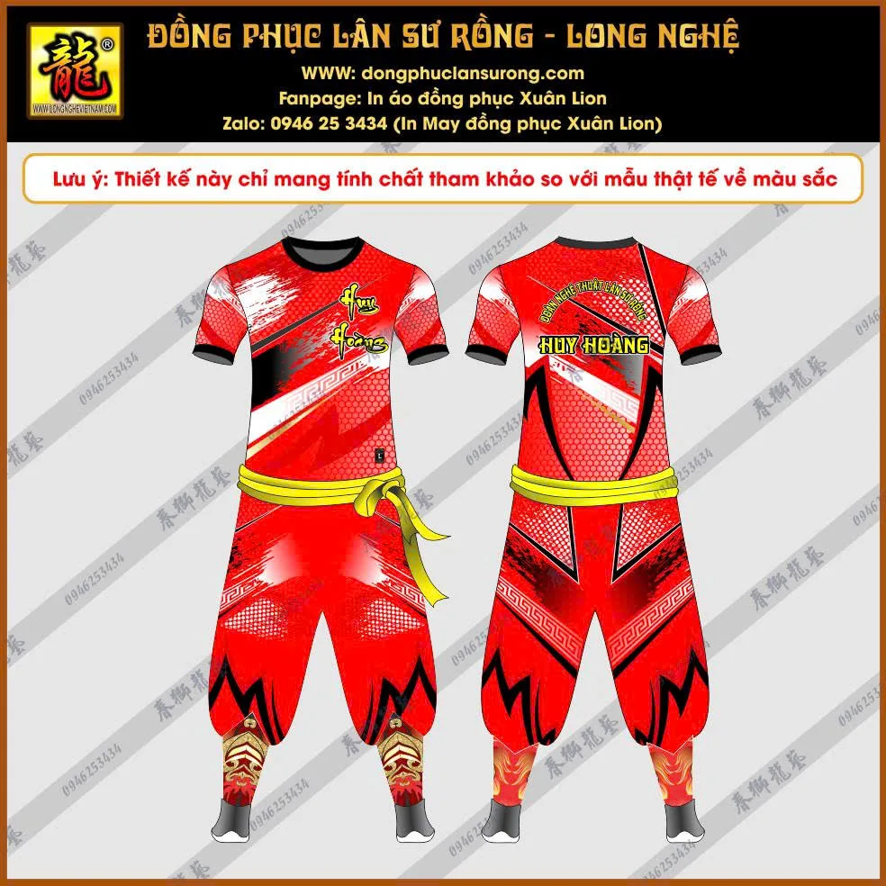 Đồng Phục Lân Sư Rồng 9
