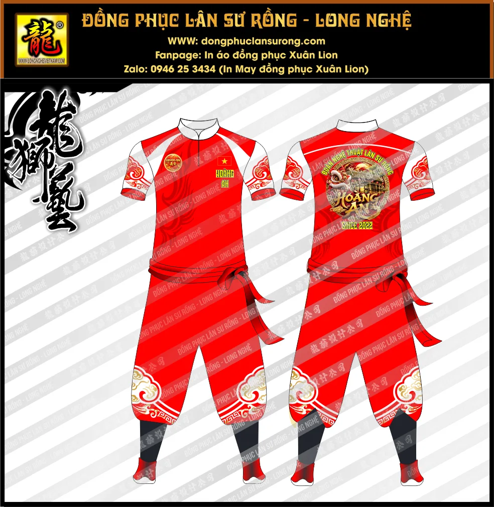 ĐÔNG PHỤC LÂN SƯ RỒNG HOÀNG AN