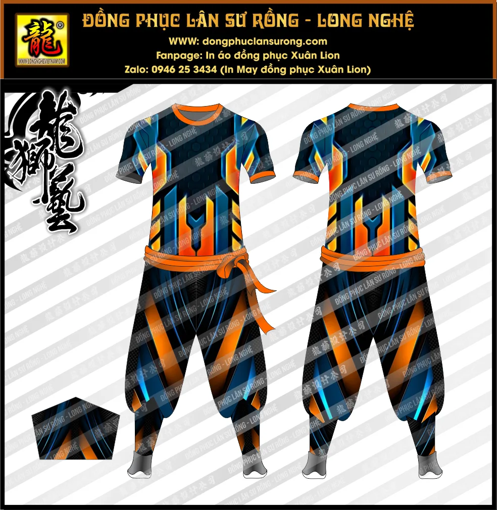 ĐỒNG PHỤC LÂN SƯ RỒNG MALAYSIA 26M0