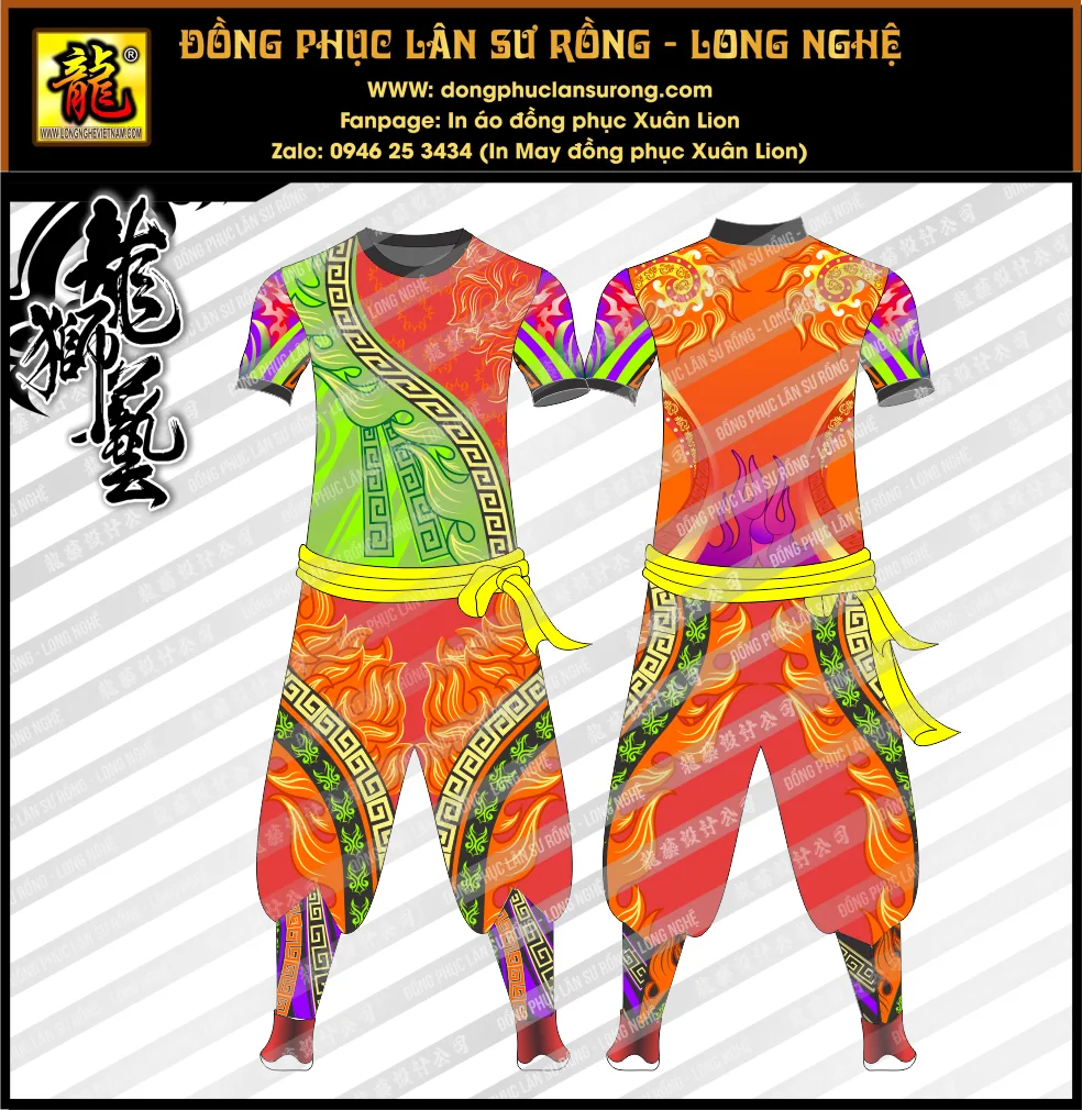 ĐỒNG PHỤC LÂN SƯ RỒNG MALAYSIA 2