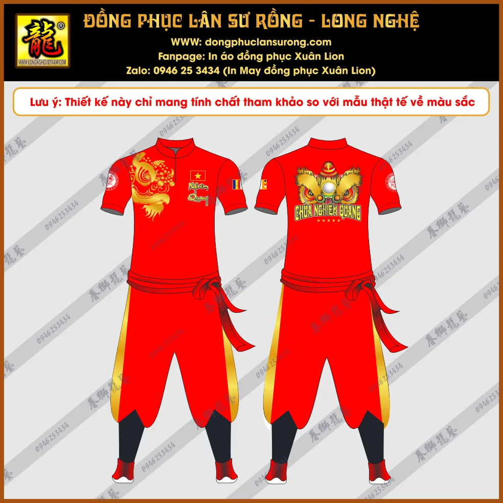 ĐỒNG PHỤC LÂN SƯ RỒNG NGHIÊM QUANG