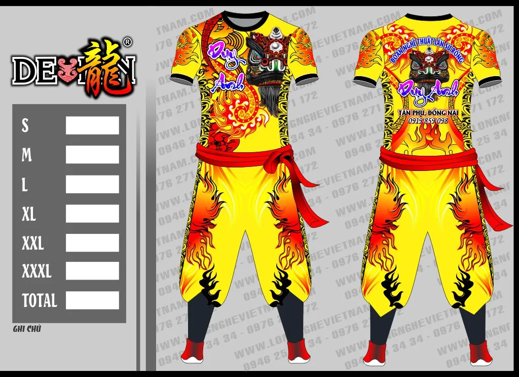 QUẦN ÁO MÚA LÂN DUY ANH