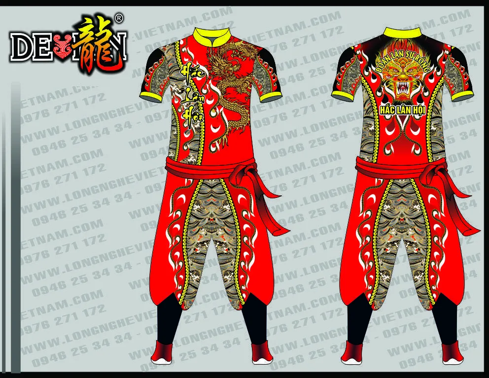 QUẦN ÁO MÚA LÂN HẮC LONG HỘI