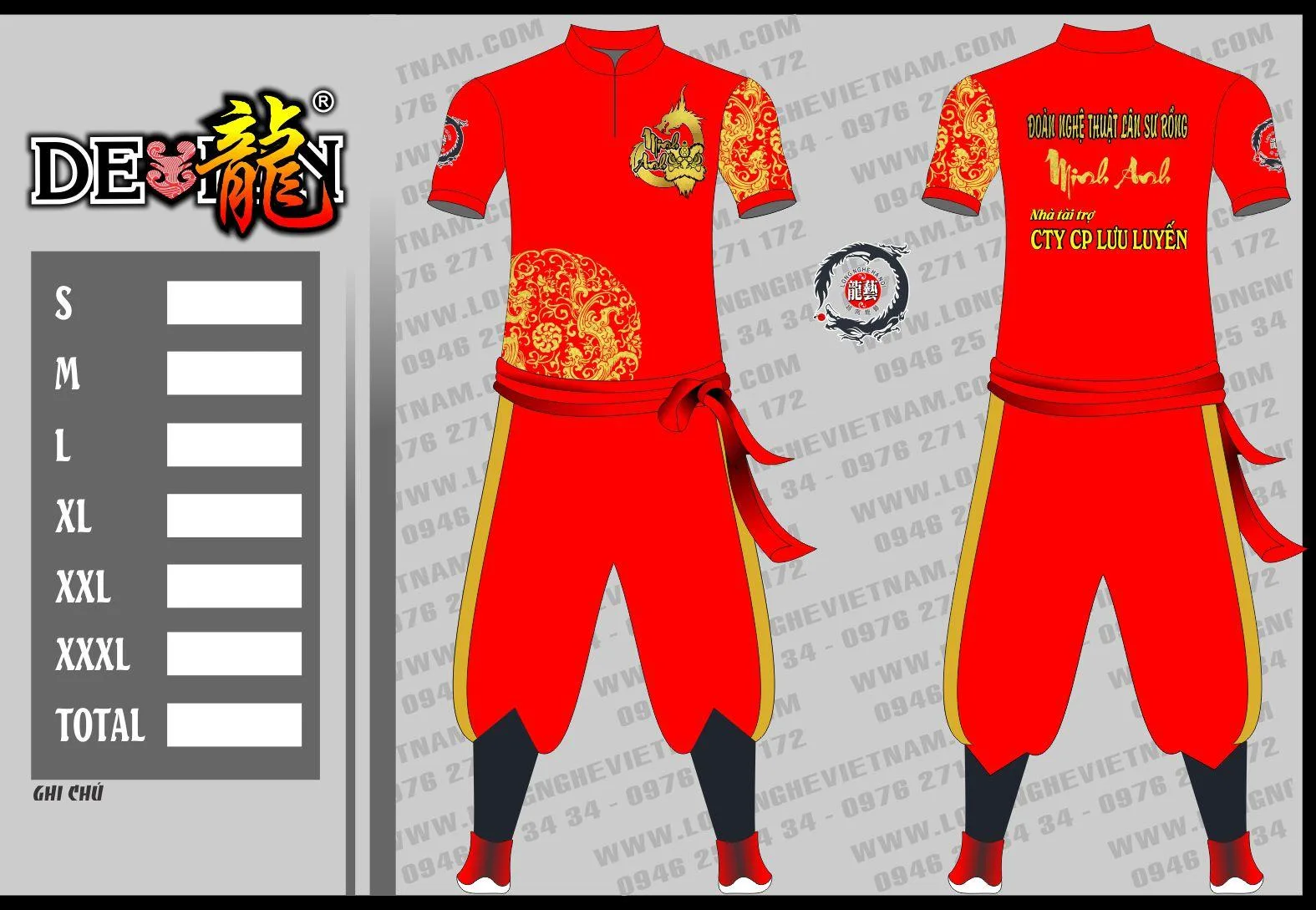 QUẦN ÁO MÚA LÂN MINH ANH