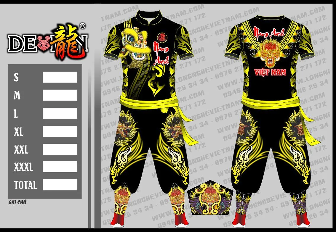 QUẦN ÁO MÚA LÂN NAM ANH