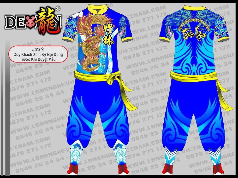 QUẦN ÁO MÚA LÂN TRÚC LÂM